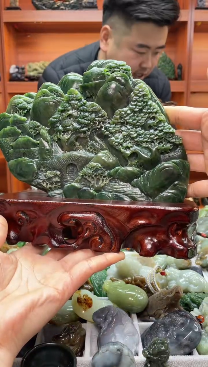 未镶嵌和田玉摆件1170+