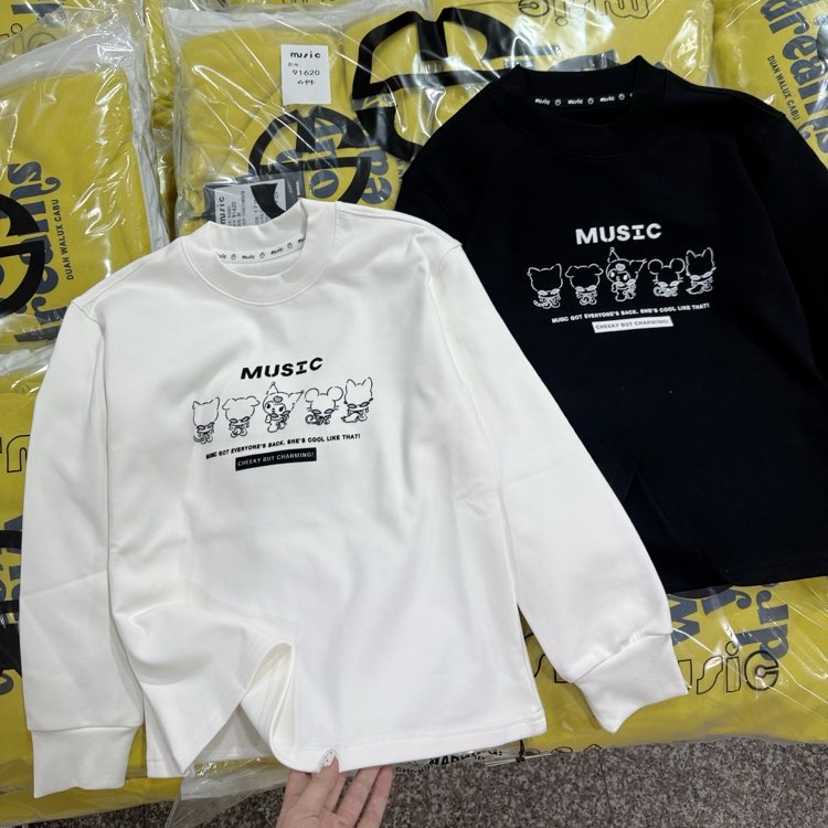 【haobaby】库洛米印花加绒T恤1692