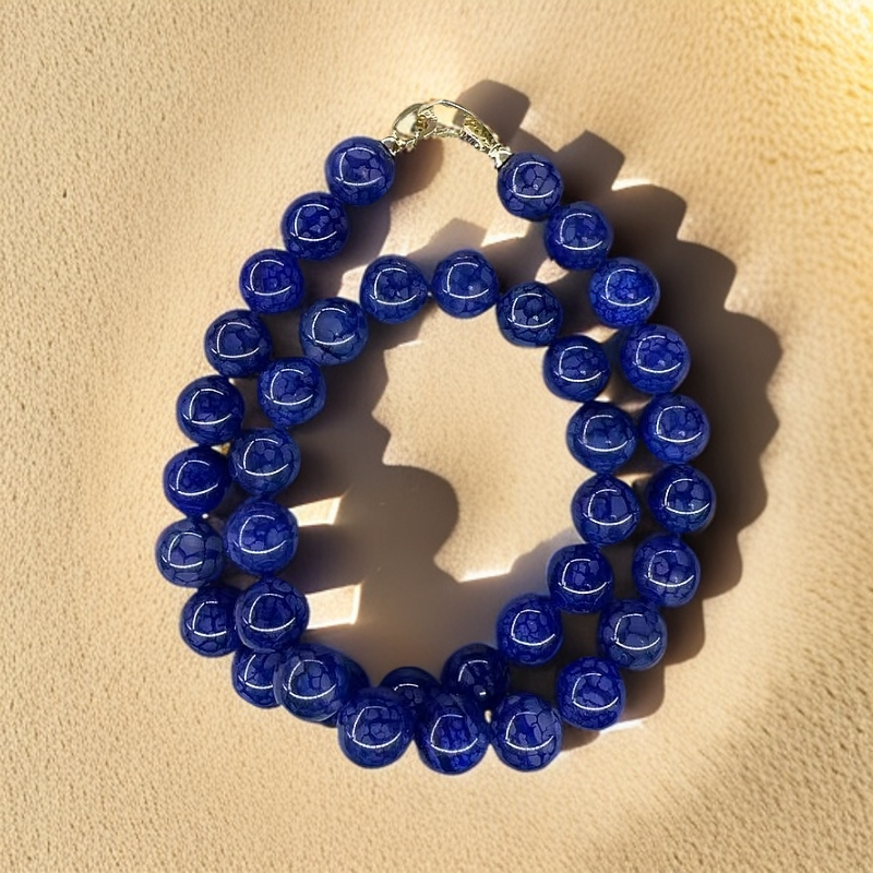 【孟总甄选】天然青花瓷高端吊坠14mm