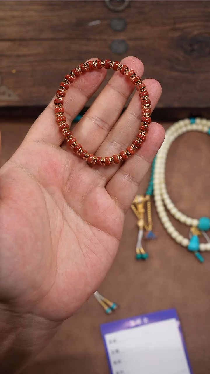 南红玛瑙手串未镶嵌南红手串