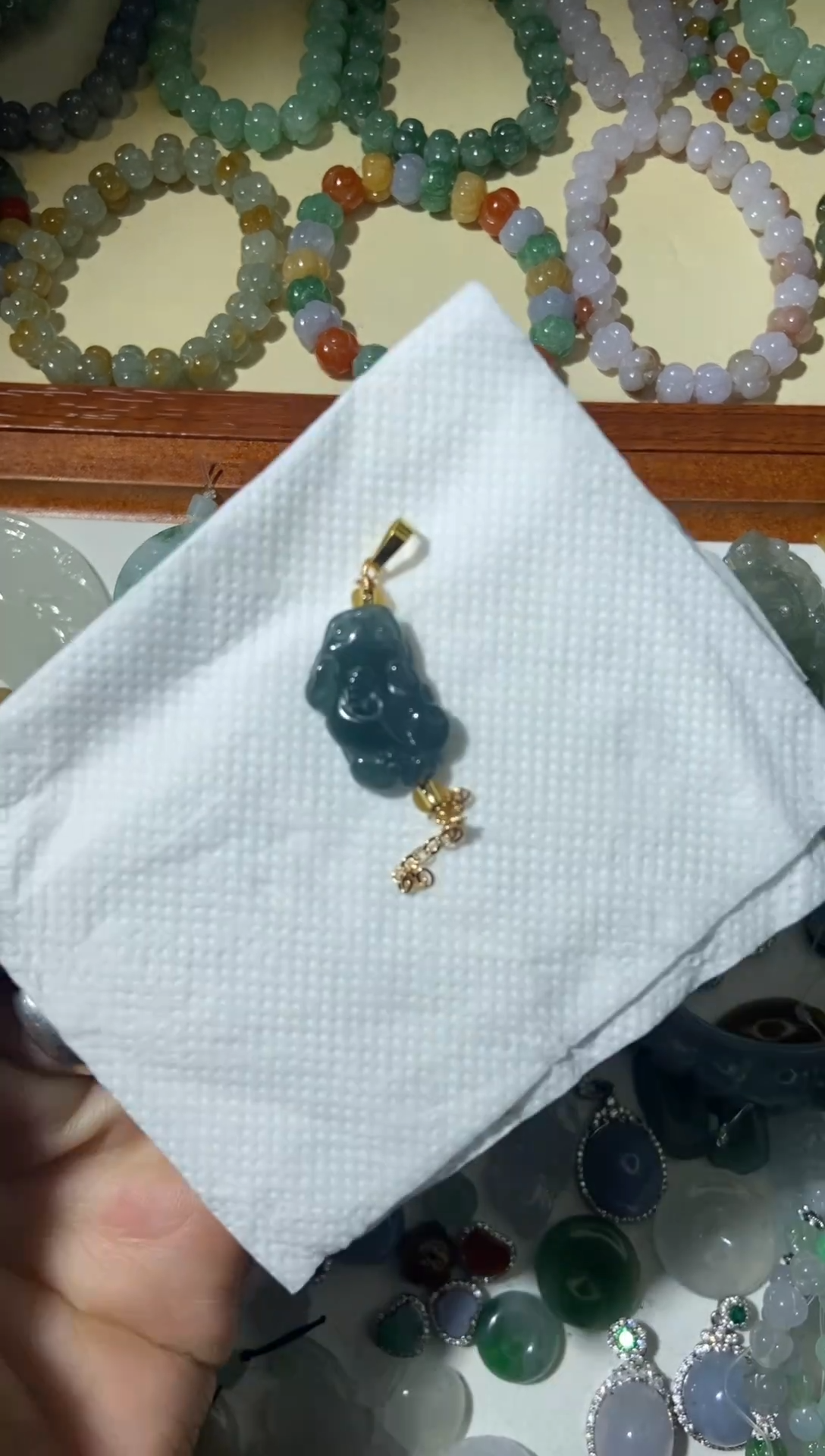 【闪购商品】翡翠颈饰未镶嵌【闪购商品】 天然翡翠 