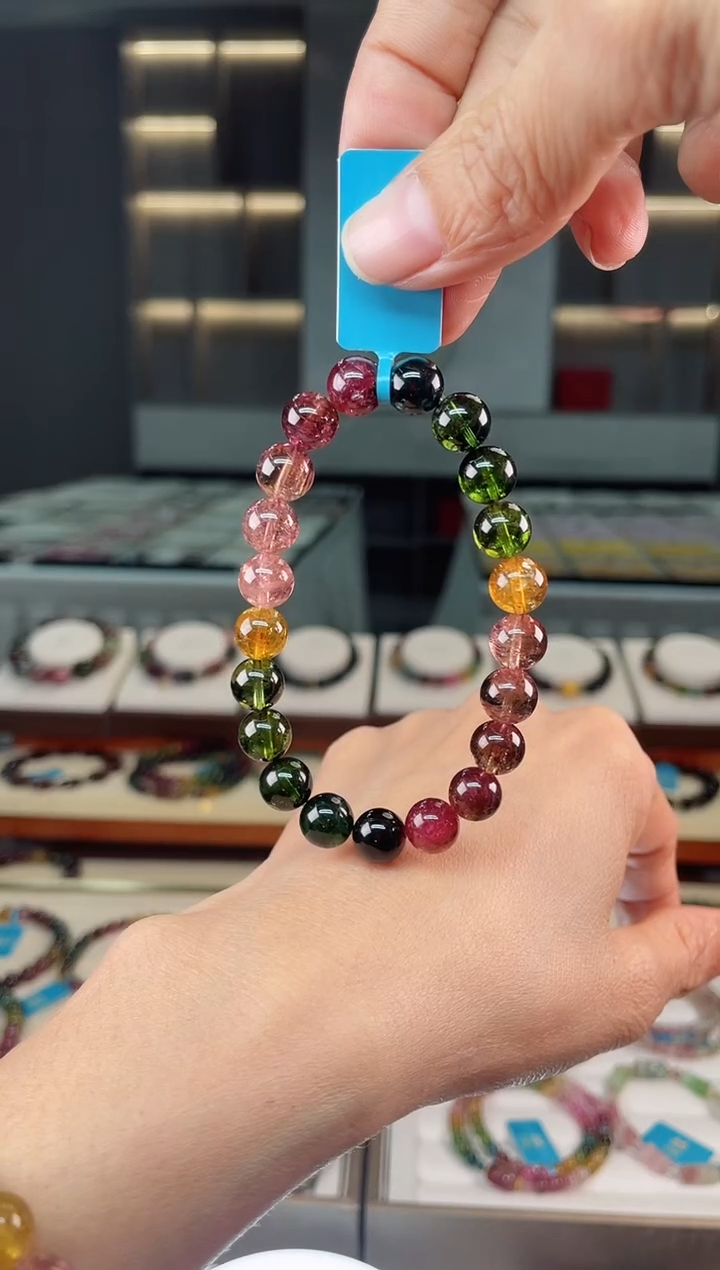 【闪购商品】碧玺单圈手串未镶嵌（多样性发一条）Q