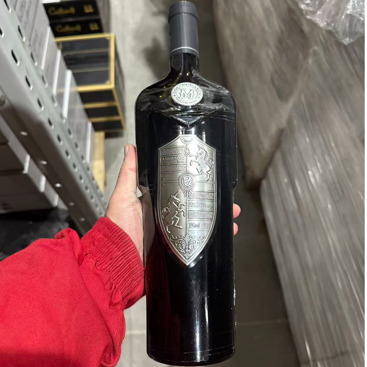 【清仓直播间】法国15%vol银马干红葡萄酒aop