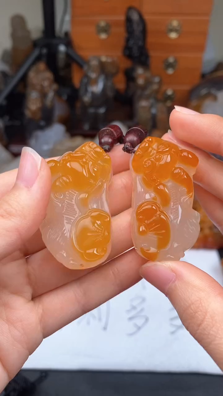 【闪购商品】玛瑙/玉髓颈饰未镶嵌AA