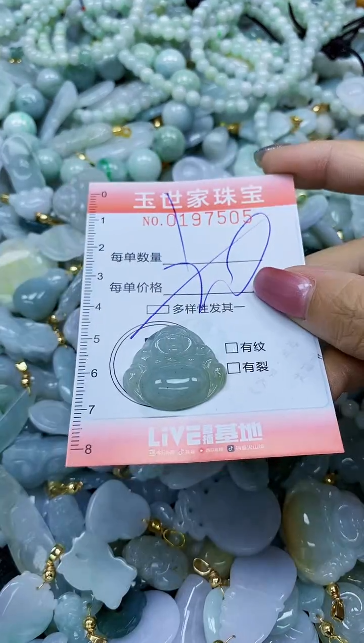 【闪购商品】翡翠颈饰未镶嵌闪购0197505多样性发其一