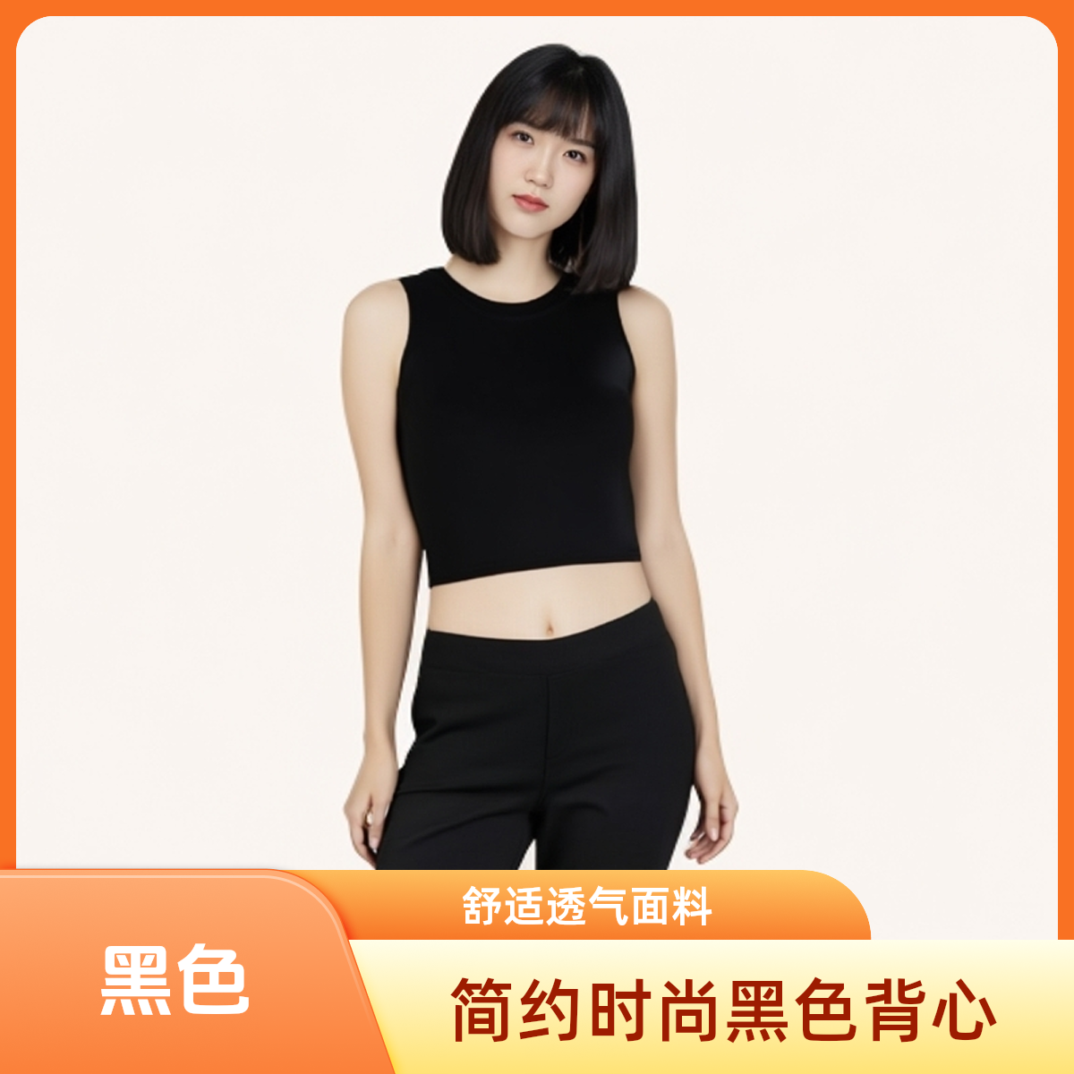 极简风外穿背心夏季运动健身简约修身瑜伽舒适透气无袖微瑕福利价