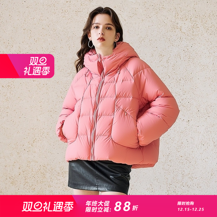 姚领专柜正品短款羽绒服848H41394