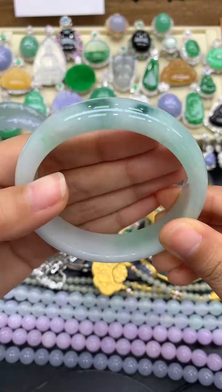 翡翠手镯未镶嵌320-中国好珍宝