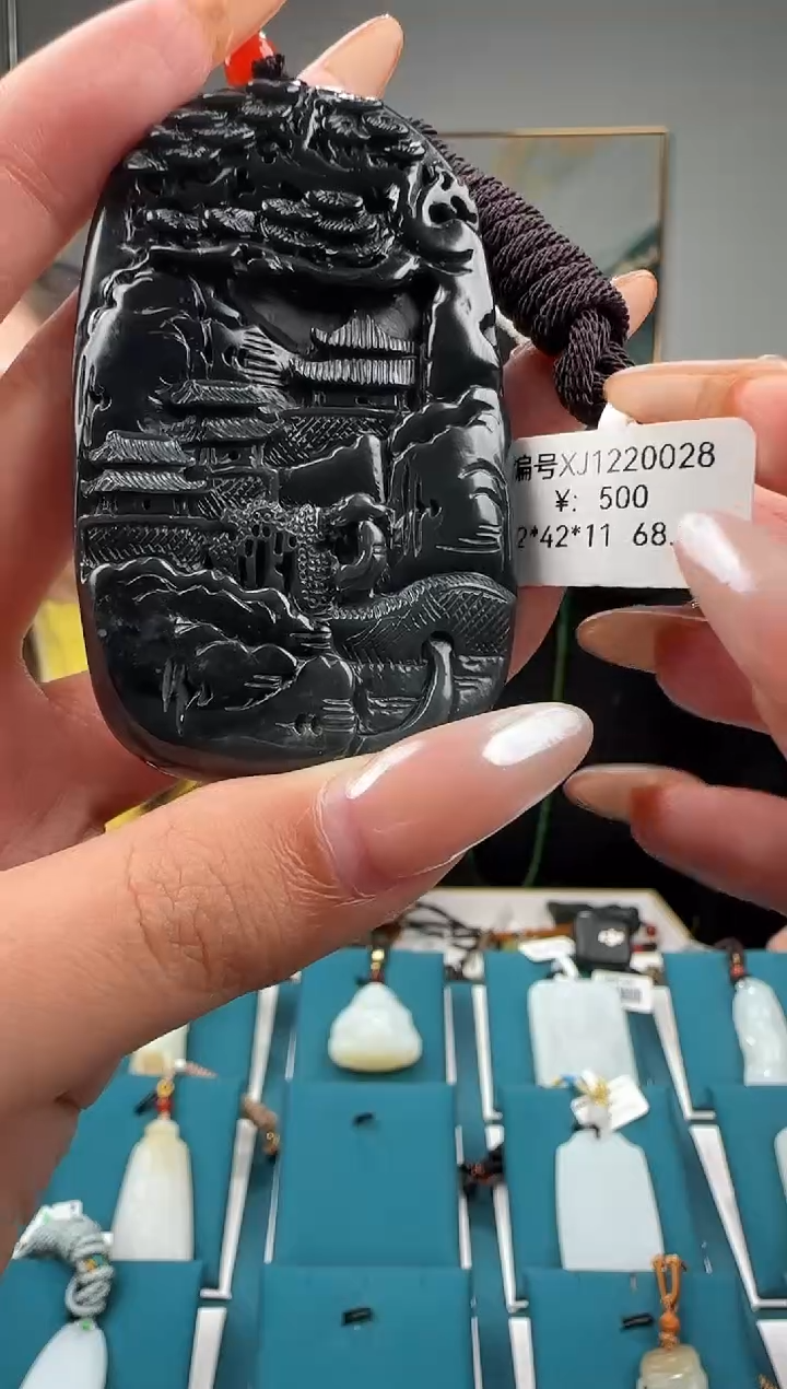 颈饰未镶嵌和田玉XJ