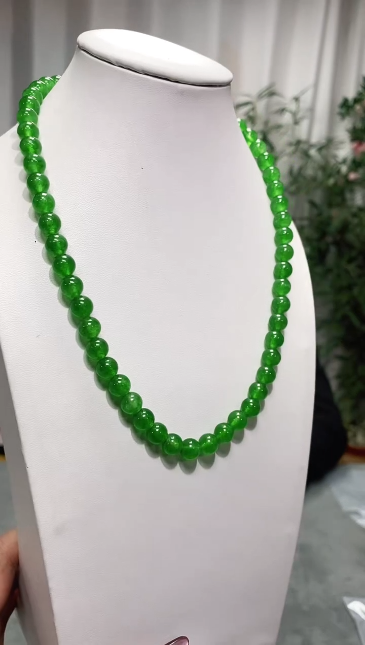 【闪购商品】石英质玉项链未镶嵌0207