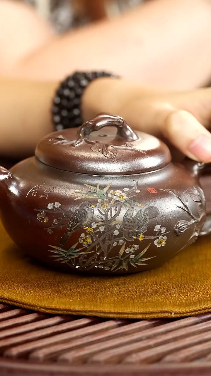 茶壶紫砂宜兴紫砂六月茶器