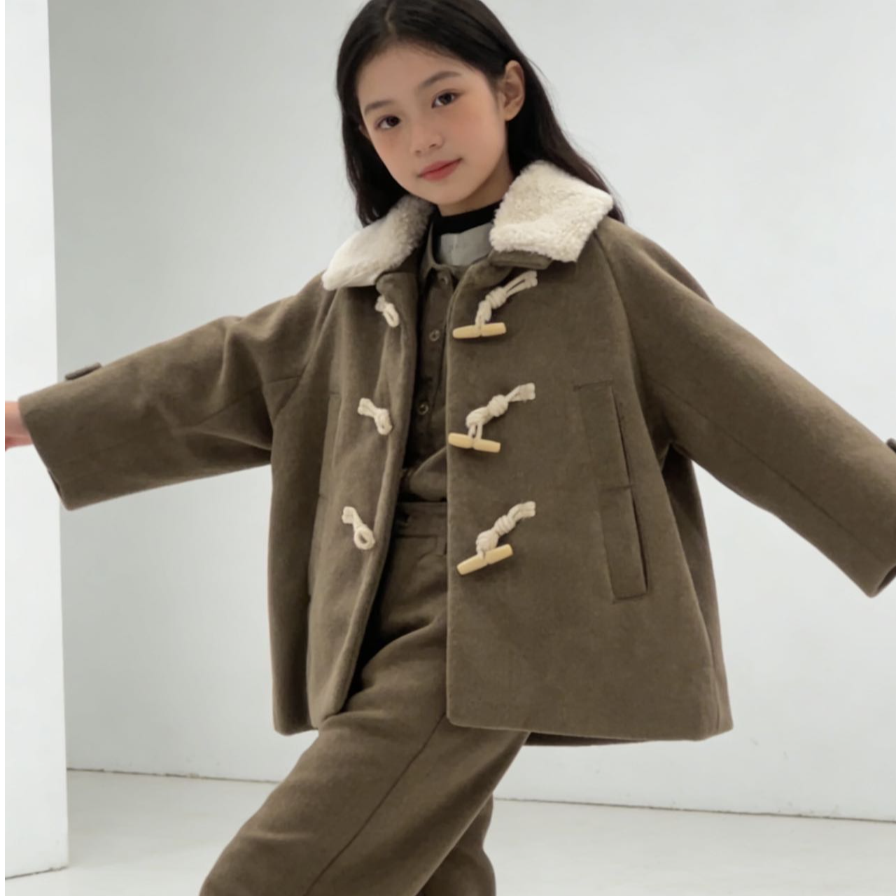578高端专享老林家冬季大衣卡其（林）
