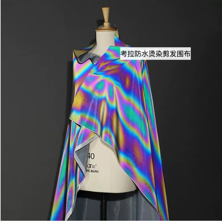 黑色防水围布发廊专用美发店黑色不沾