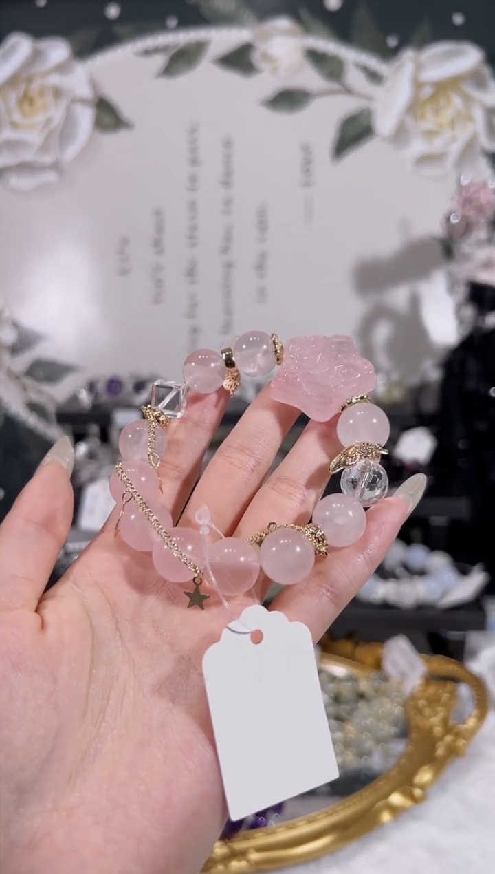 【闪购商品】水晶手链未镶嵌天然水晶默认微瑕 多样性发货发其一