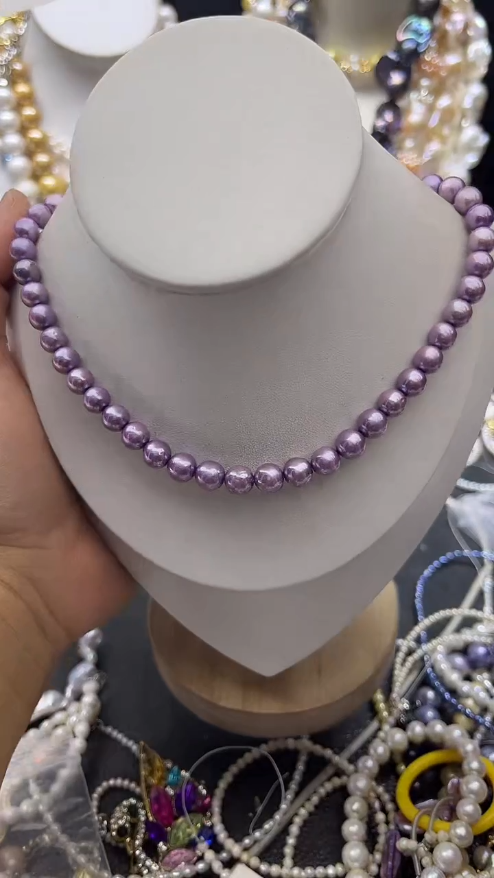 颈饰未镶嵌淡水珍珠多人