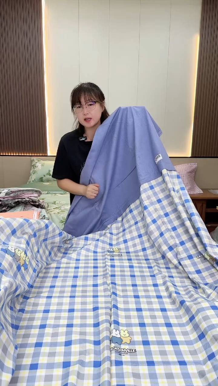 棉棉 全棉被套1.5*2米  好朋友