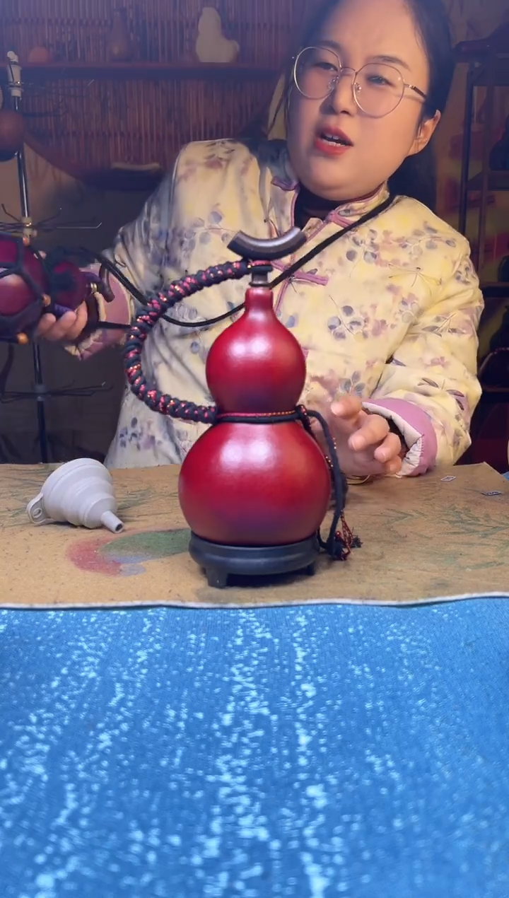 025-大漆酒葫芦（450ml左右）