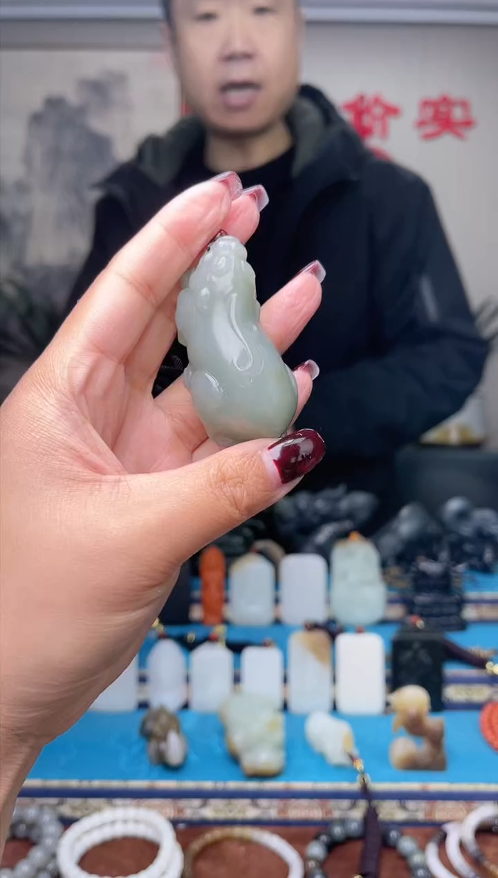 【闪购商品】和田玉挂件未镶嵌1