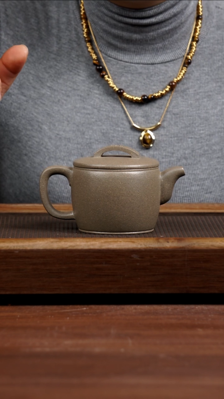 【闪购商品】紫砂茶壶青降汉瓦250CC