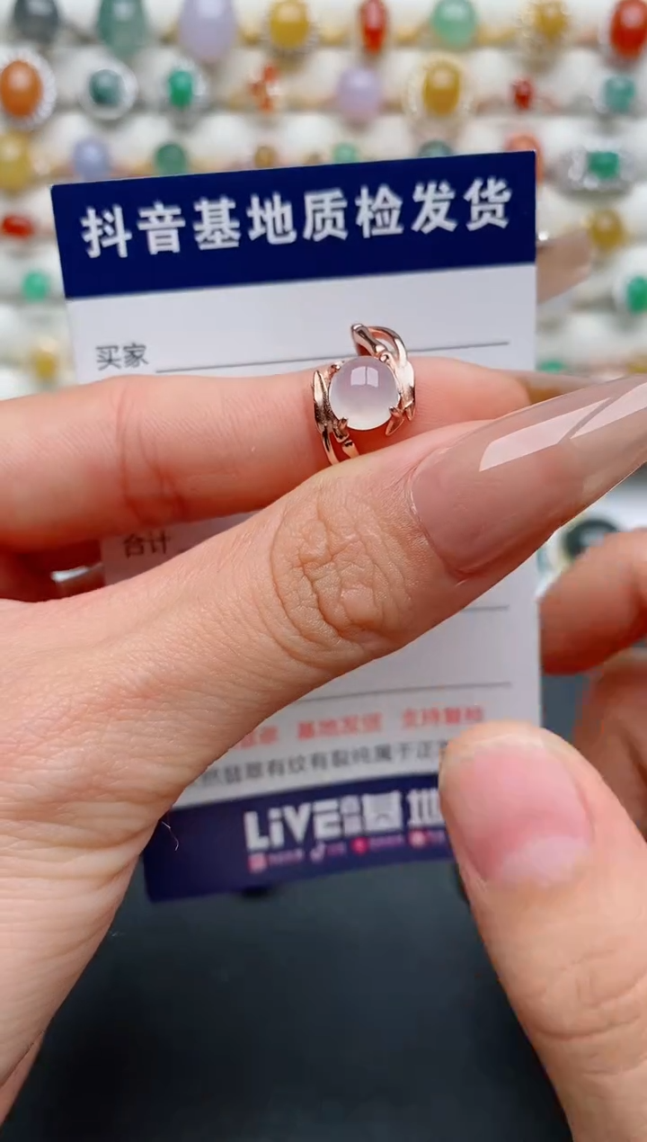 【闪购商品】翡翠戒指银S925镶嵌.............