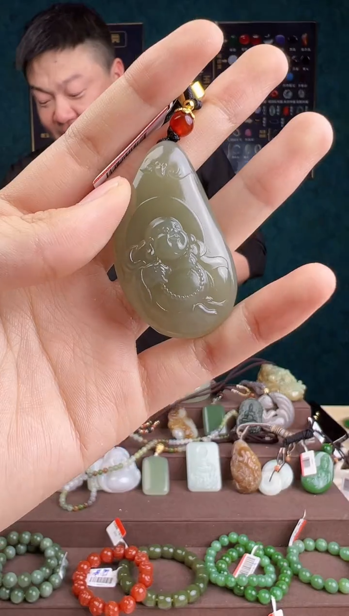 【闪购商品】和田玉颈饰未镶嵌ZZ 拍一发一 多样性发货