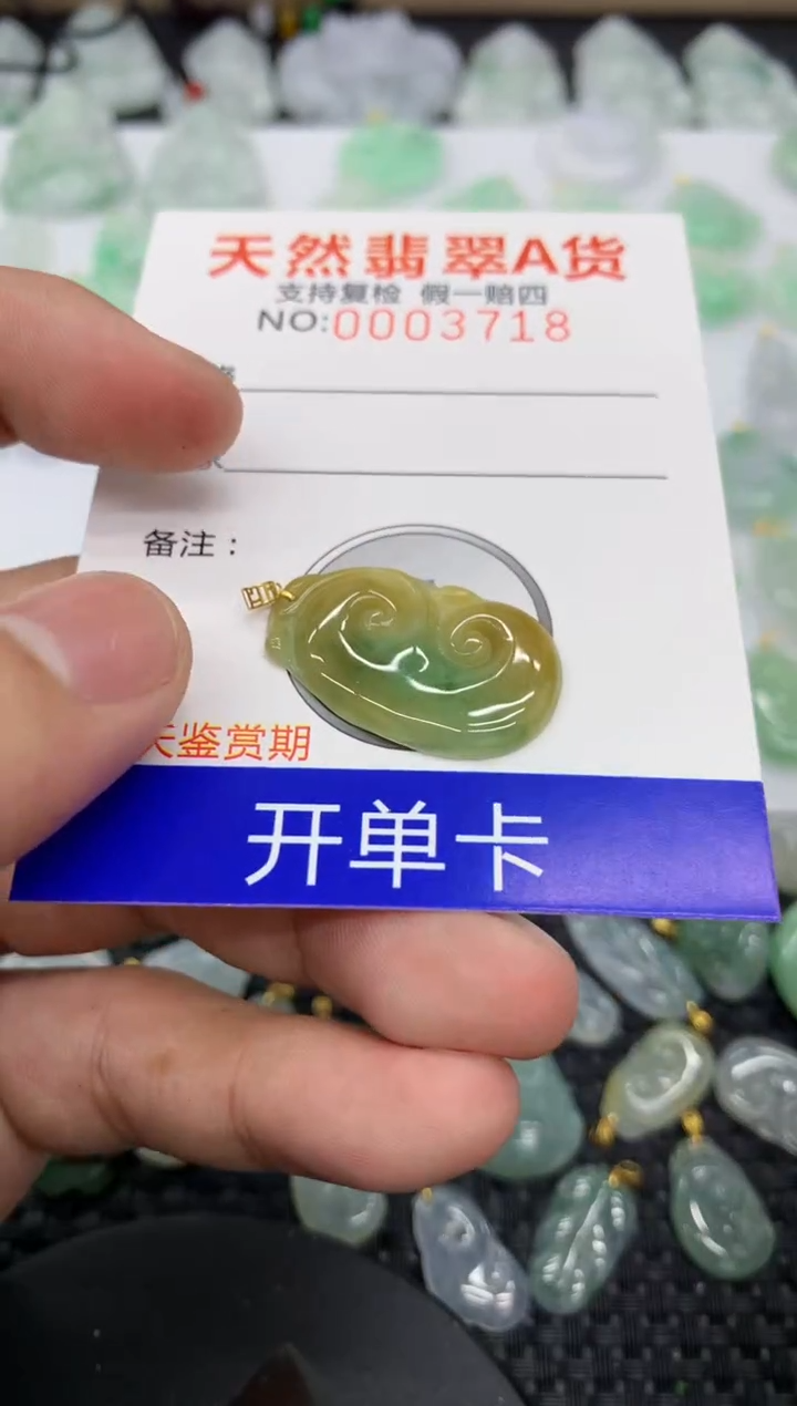 【闪购商品】翡翠颈饰18K金镶嵌111111111111
