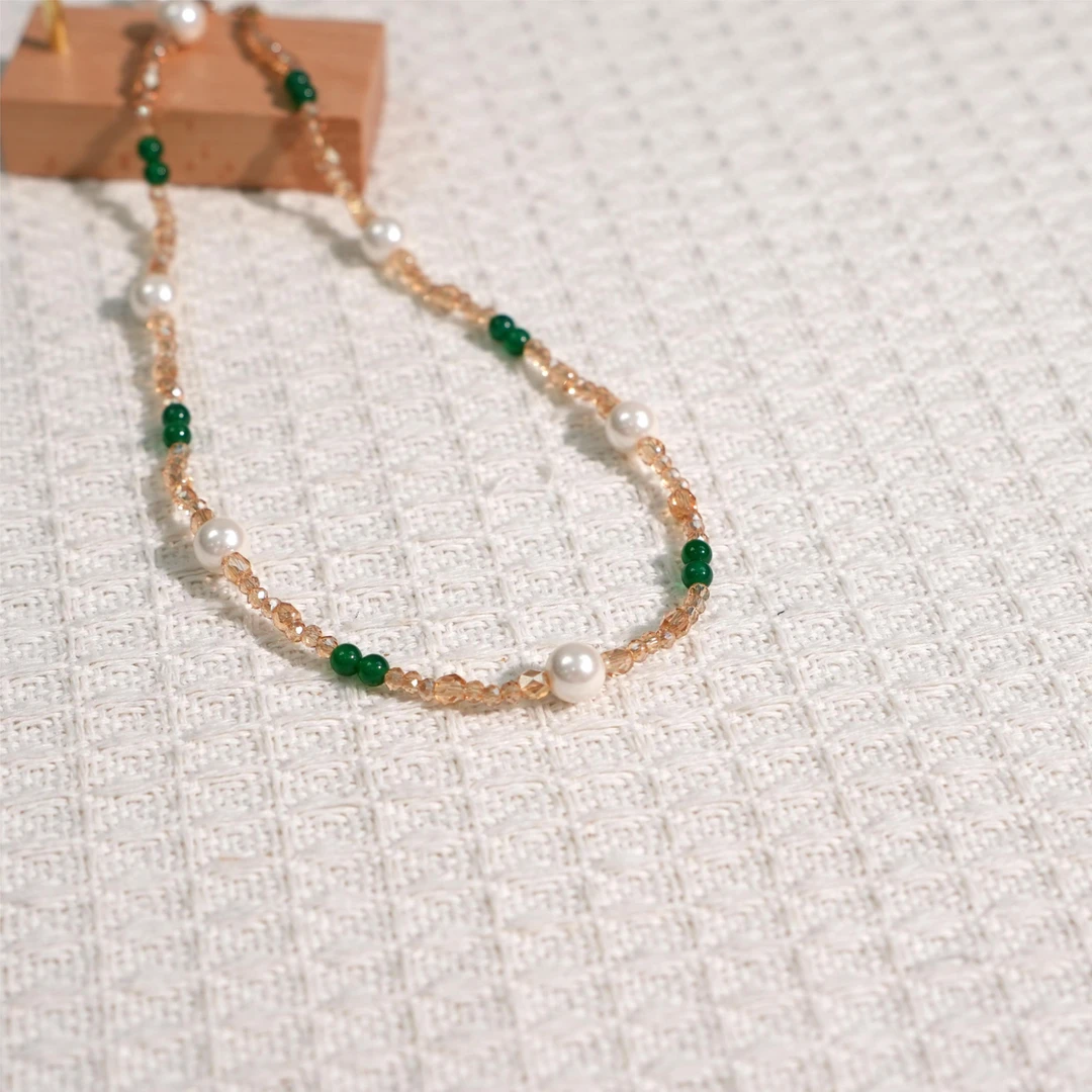 古悦倾城【云柠璎珞】汉服马面裙配饰璎珞流苏新中式项圈女古风配饰