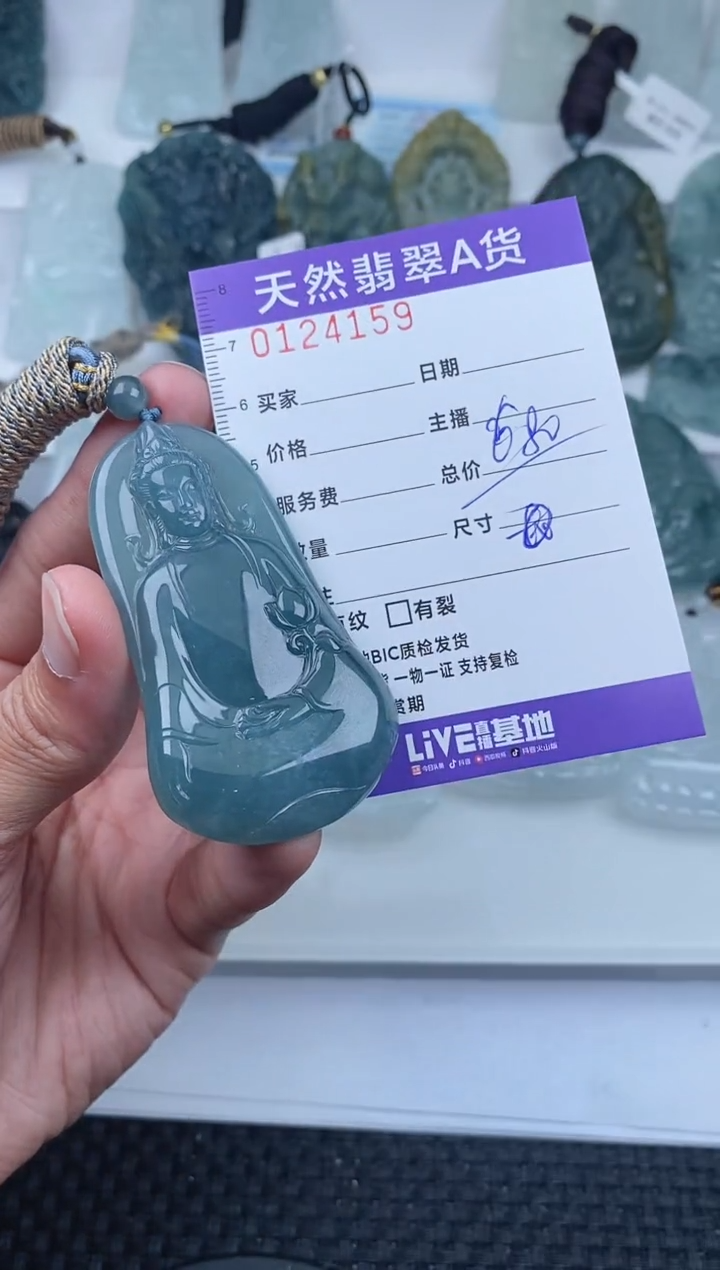 【闪购商品】翡翠颈饰未镶嵌        159