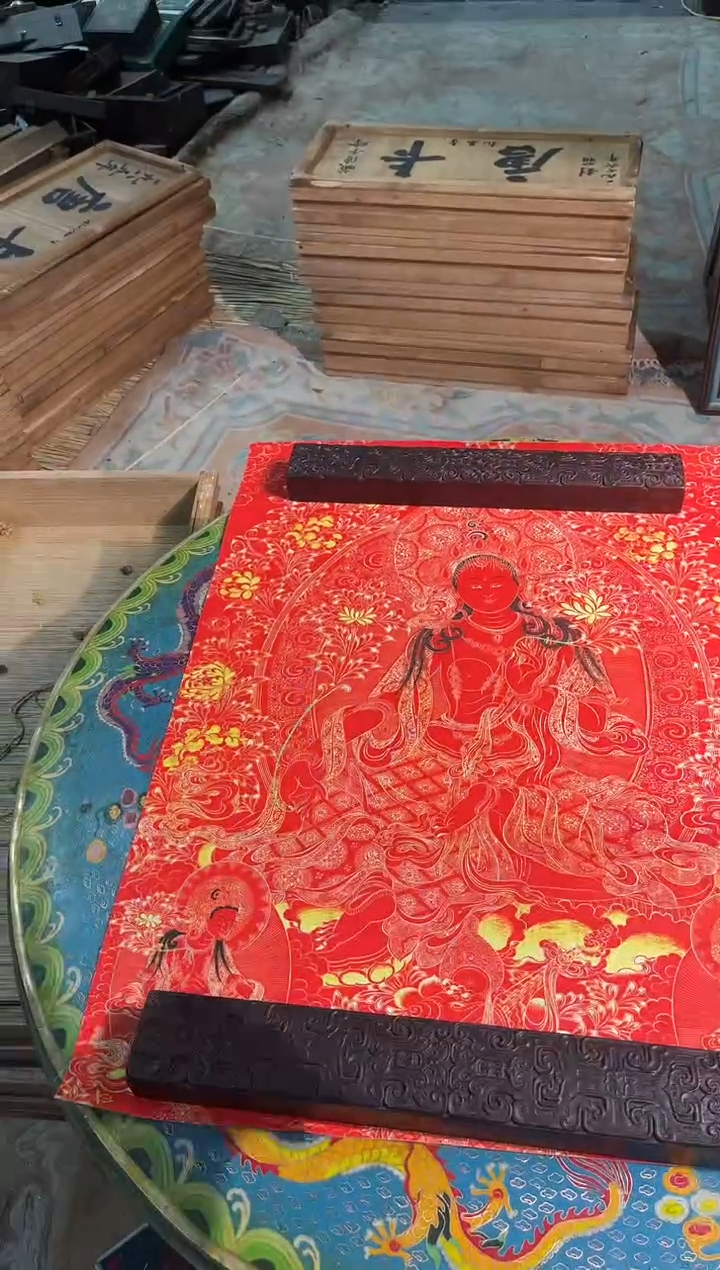 卷轴画卷轴画旭旭的唐卡