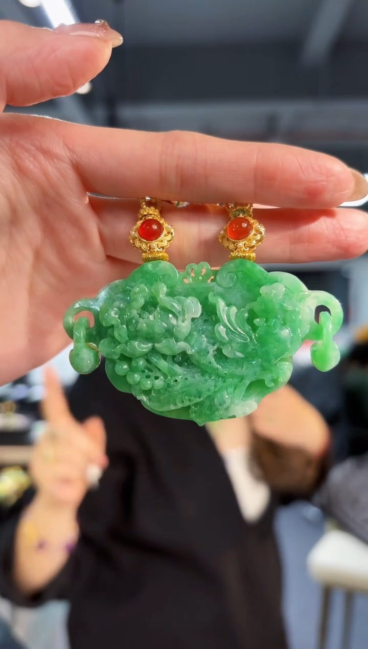 【闪购商品】翡翠颈饰未镶嵌缅料A货/支持复检/一件