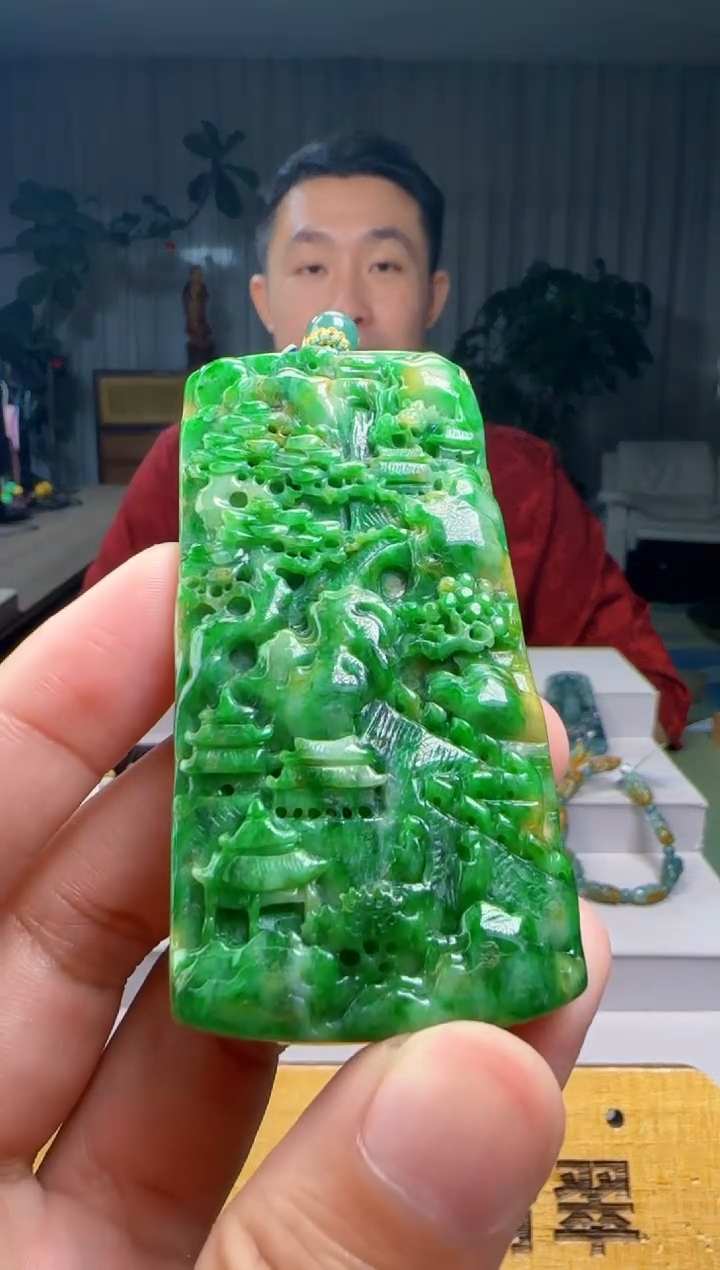 颈饰未镶嵌翡翠XM@@960Q3J20389
