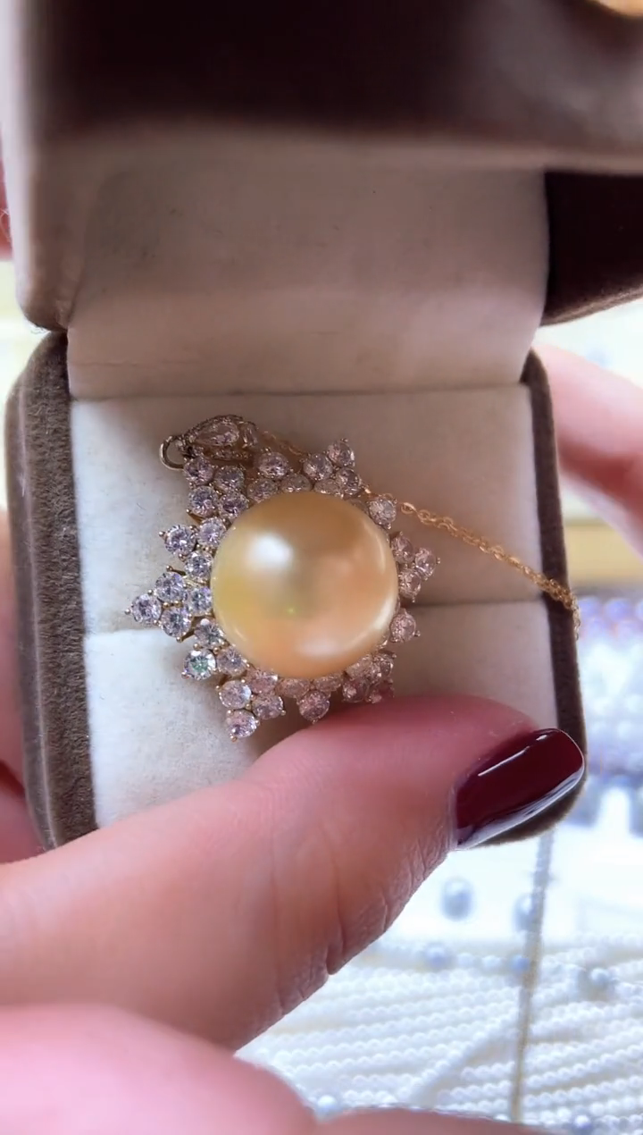 【闪购商品】海水珍珠戒指银S925镶嵌1