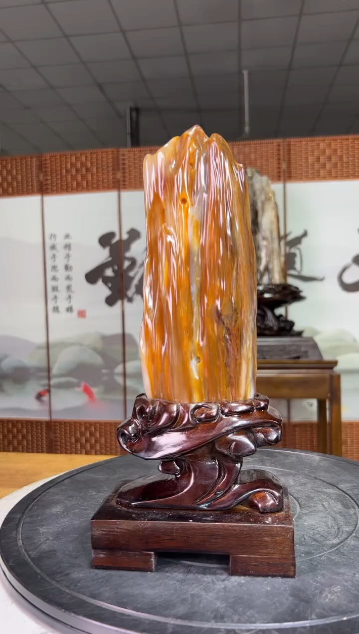 未镶嵌珠宝奇石硅化玉15