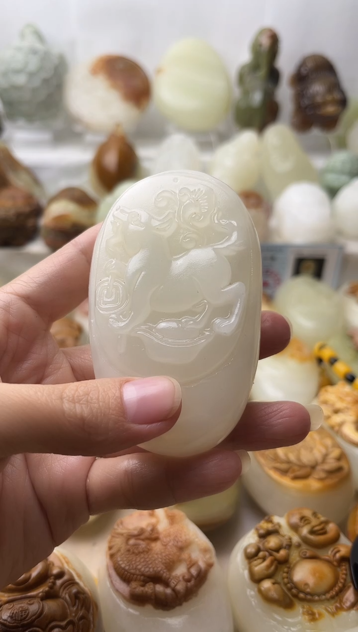 石材古青石棉纹正常不退换狗