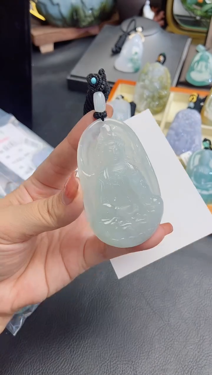 翡翠未镶嵌颈饰缅甸天然翡翠