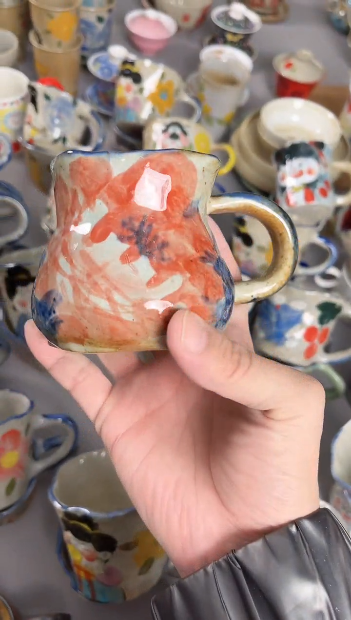 【闪购商品】瓷片景德镇手绘高温釉下彩陶瓷