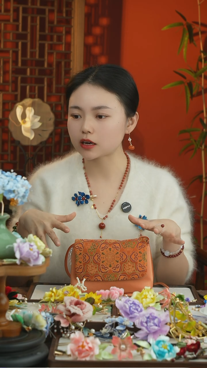 刺绣闪购纯手工非遗国风饰品