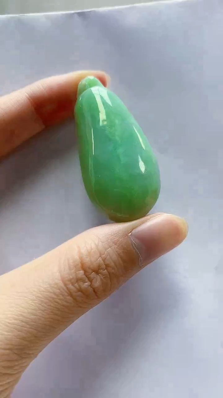 未镶嵌定制翡翠5145zm-毛货挂件瓜116