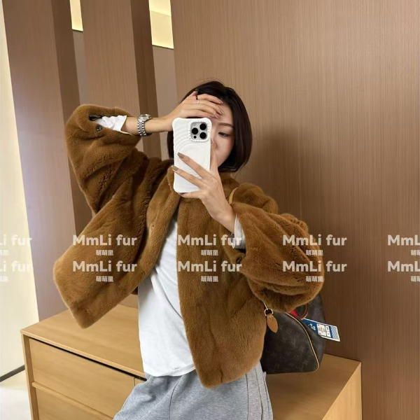 【萌萌里】MMLi CLOTHES｜CLOTHES 冬款设计师款水貂外套 mm2550