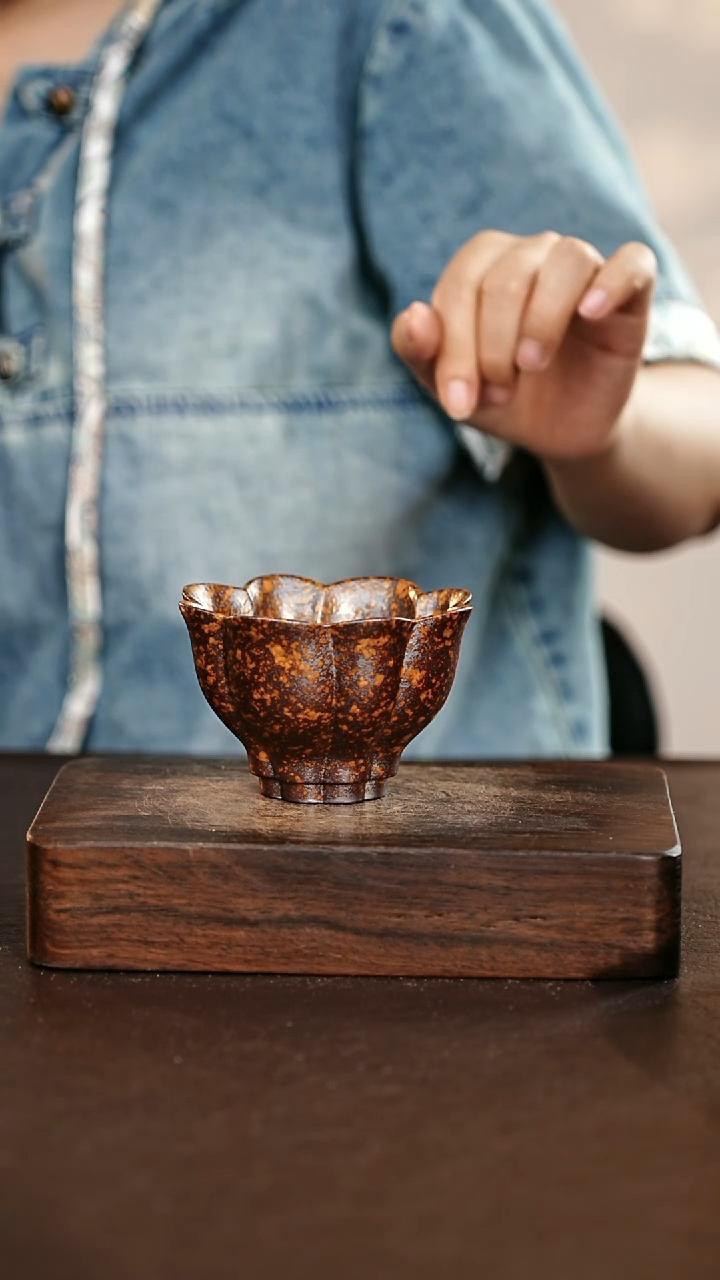 茶杯紫砂原矿紫砂主人杯