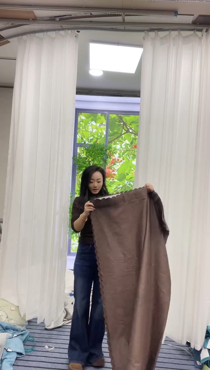 混纺棉麻3 号 孤品窗帘  