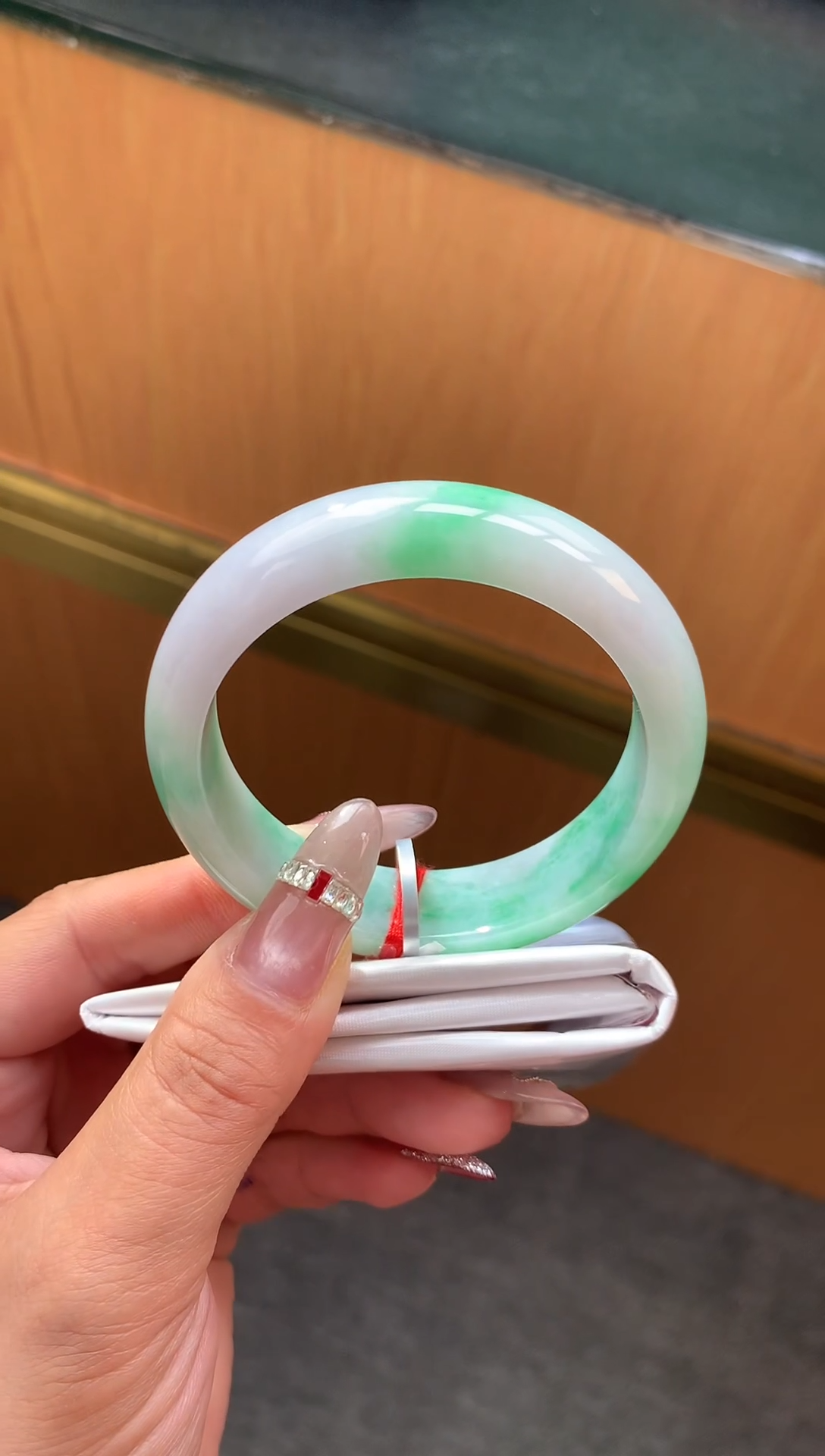 未镶嵌手镯翡翠-F4-正圈53.5