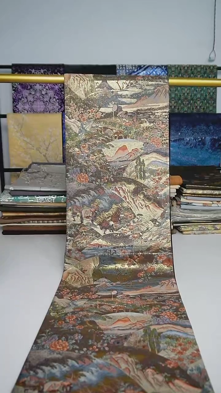 【闪购商品】织绣22 六通绍钯细密织风景
