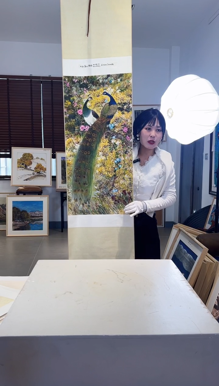 【闪购商品】版画耿玉琨限量作品亲签盖章版画S