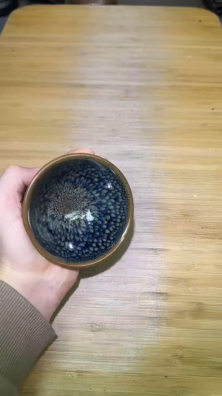 茶盏正品茶盏888888平口蓝鹧鸪