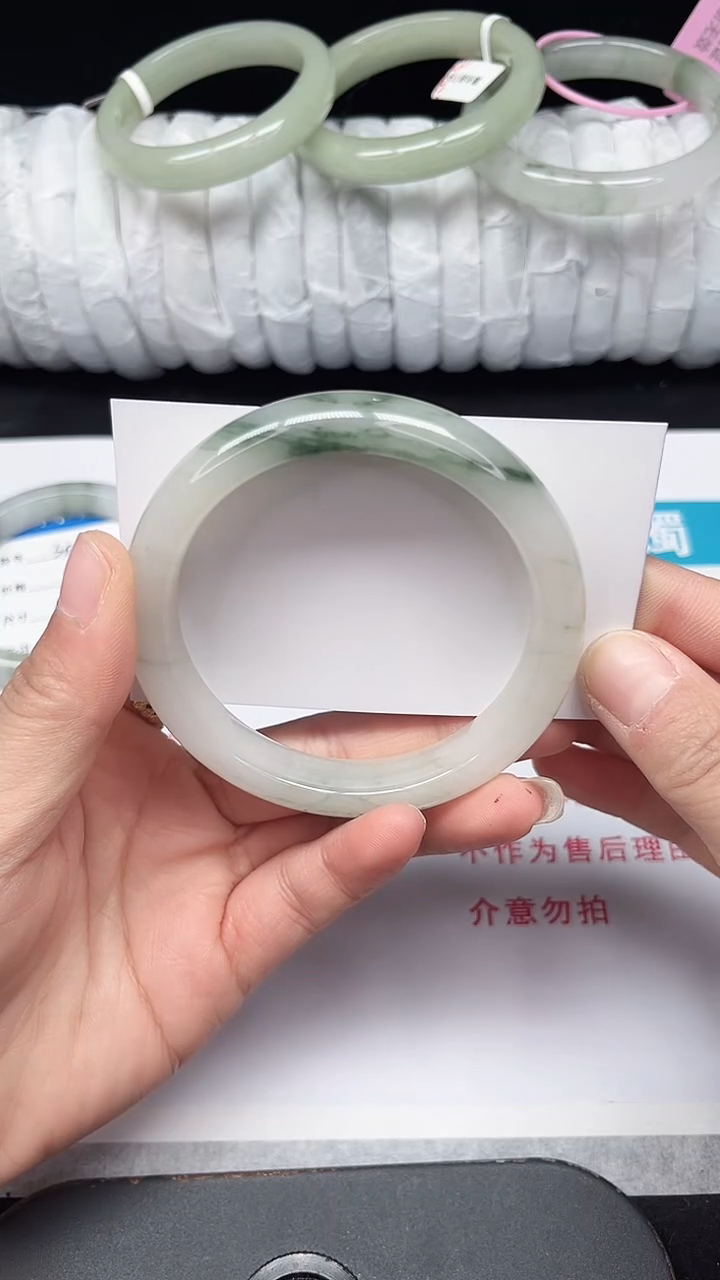 未镶嵌手镯石英质玉307-59/60