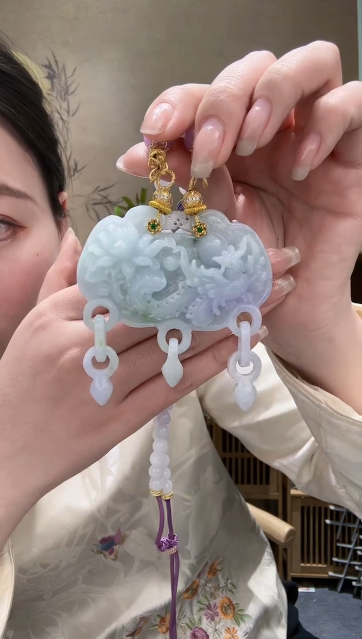 【闪购商品】翡翠耳饰未镶嵌吊坠