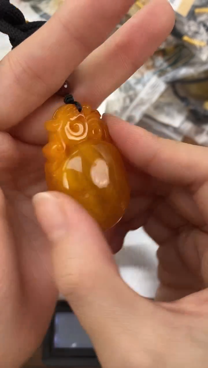 裸石琥珀未镶嵌天然琥珀蜜蜡