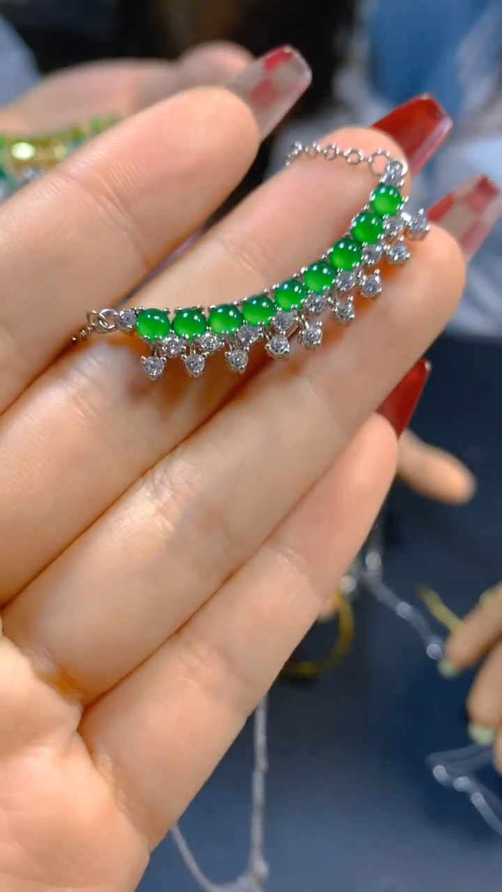 【闪购商品】翡翠项链未镶嵌0565258459多样性发一