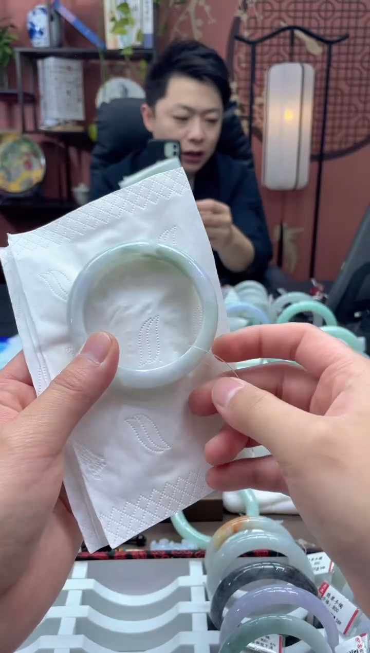 未镶嵌手镯翡翠6639*****